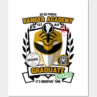 White Ranger Academy Posters and Art